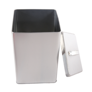 تخفيضات هائلة تصميم جديد طويل القامة حالة القصدير الغذاء الصف مربع القصدير علب الشاي المعدنية التعبئة والتغليف - Product Image 2