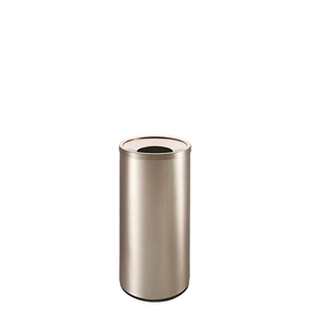 Bidone della spazzatura aperto in acciaio inossidabile per interni ed esterni per ingresso pubblico posacenere cestino per ufficio e ristorante - Product Image 5