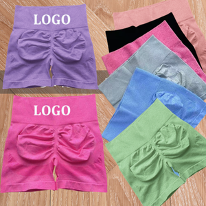 Shorts de yoga <span class=keywords><strong>double</strong></span> push-up pour femmes, leggings de sport, vêtements de sport, vêtements de course à pied, pantalons de yoga, collants sans couture avec effet push-up - Product Image 1