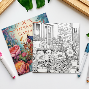 Libro da colorare fantasioso libro da colorare per gli amanti dell'arte - Product Image 3