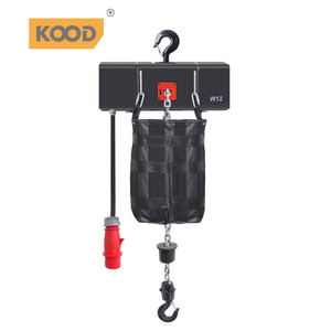 Terbalik rantai listrik seri kerekan digunakan rantai panggung baja kerekan rantai listrik disediakan 1 Ton rem bagian kayu tetap - Product Image 4