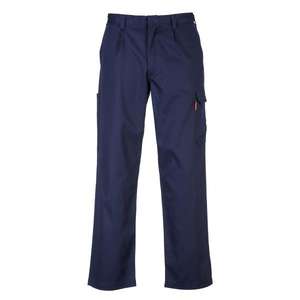 PORTWEST - BZ31NARXXL Bizweld Pantalones cargo ignífugos Azul Marino-EAN 5036108267415 ROPA DE TRABAJO RESISTENTE A LLAMAS - Product Image 1