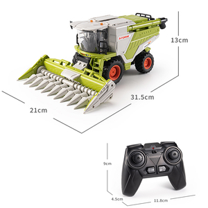 YYRC 2in1 RC ferme tracteur et pulvérisateur camion Combo 2.4Ghz 4WD Simulation moissonneuse-batteuse jouet pour enfants véhicule éducatif cadeaux bricolage - Product Image 6