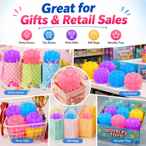 Jouet Squishy Géométrique en Maltose à Texture Givrée, Jouet Sensoriel Anti-Stress pour la Vente en Gros - Product Image 5
