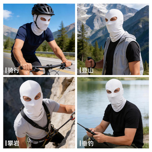Máscara Facial para Ciclismo, Personalizada, con Doble Orificio, Protección UV, Unisex, Deportiva - Product Image 2