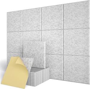 Polyester fiber sound-absorbing felt wall sticker <b>message</b> board square self-adhesive backing - Product Image 3