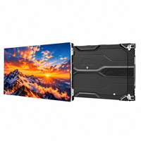 Affichage LED intérieur anti-collision COB P1.56, mur vidéo LED à pas fin, support d'affichage numérique pour centre commercial avec SDK