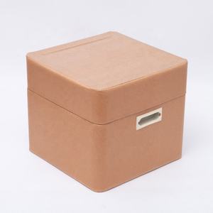 ถังไฟเบอร์ทรงสี่เหลี่ยมประหยัดพื้นที่พร้อมหูจับ - เหมาะสำหรับคลังสินค้าและโลจิสติกส์,CH - Product Image 3