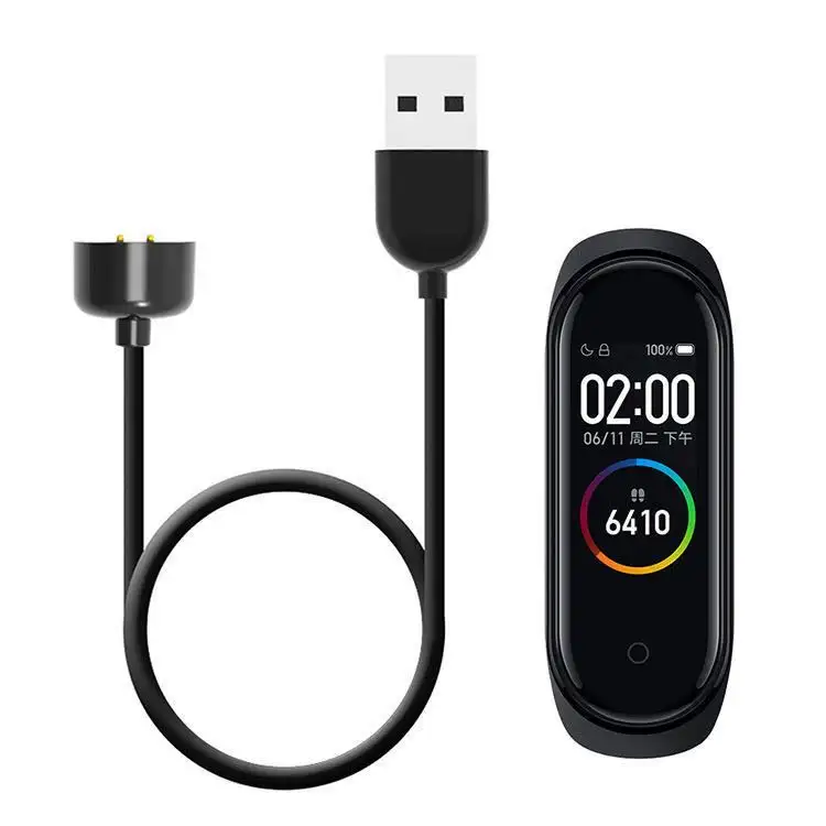 Caricatore USB Per Mi Band 5 Braccialetto Intelligente 50 centimetri di Ricarica Cavi Wristband Adattatori Mi band 6 Cavo di ricarica