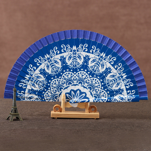 <span class=keywords><strong>Abanico</strong></span> de madera <span class=keywords><strong>español</strong></span> pintado a mano - Product Image 6