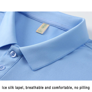 <span class=keywords><strong>Polo</strong></span> de Verano de Color Liso para Hombre y Mujer 180GSM Manga Corta Cuello de Solapa Camisetas Cortas Casuales Tallas Grandes hasta 6XL - Product Image 2