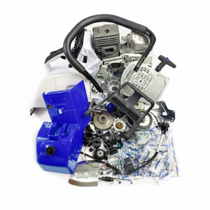Kit complet de pièces de rechange bleues pour tronçonneuse MS880 D0100HEDY7U, compatible avec le moteur, le carter et le vilebrequin - Product Image 2