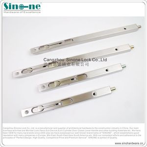 Loquet à levier en acier inoxydable 304, moulage solide, boulon allongé, double action pour <span class=keywords><strong>porte</strong></span> métallique coupe-feu, qualité allemande, OEM pour <span class=keywords><strong>Hormann</strong></span> - Product Image 6