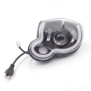 Phare de moto adapté aux motos tout-terrain BMW G650GS Sertao R13 2011-2017, ensemble de phares LED - Product Image 4