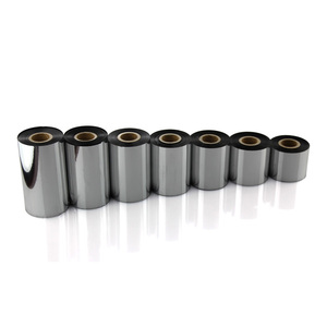 ถ่ายโอนความร้อนริบบิ้นม้วนจัมโบ้ขี้ผึ้ง /เรซินถ่ายโอนความร้อนริบบิ้นโอนริบบิ้นพิมพ์ - Product Image 1