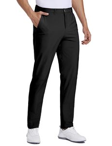 Pantalons de golf pour hommes, <span class=keywords><strong>pantalon</strong></span> extensible habillé <span class=keywords><strong>30</strong></span> / 32 / <span class=keywords><strong>34</strong></span> pouces, <span class=keywords><strong>pantalon</strong></span> léger à séchage rapide, <span class=keywords><strong>pantalon</strong></span> décontracté pour les affaires, les voyages - Product Image 2