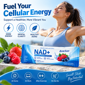 ซองอาหารเสริมเพิ่มพลังงานเซลล์ NAD+ สูตร OEM แบบกำหนดเองเพื่อโภชนาการประจำวันและสุขภาพที่ดีทั่วไป - Product Image 2