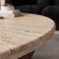 Table basse moderne en bois durable et écologique pour la maison, le salon, la chambre, l'hôtel, l'appartement
