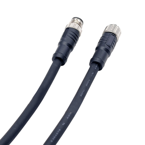 Konektor Kabel Tahan Air IP67 M5 M8 M12 Outdoor 2 3 4 5 8 Pin Kustom - Product Image 6