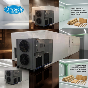 Séchoir à bois industriel Drytech à pompe à chaleur pour le bambou, le bois de construction et les produits en bambou, 29 kW, économie d'énergie - Product Image 1