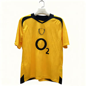 05-06 阿森纳客场复古经典足球14号运动亨利·博格坎普短袖球衣可定制 - Product Image 5