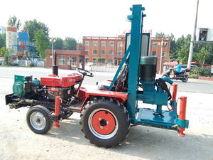 100m 깊은 작은 사용된 물 구멍 우물 드릴링 기계 - Product Image 2