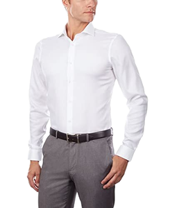 Vente en gros Dernier design Costumes pour hommes personnalisés à manches longues <span class=keywords><strong>Chemise</strong></span> habillée <span class=keywords><strong>blanche</strong></span> de bureau Chemises pour hommes - Product Image 1