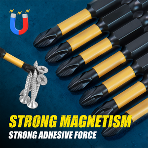 لقم مفك براغي مغناطيسية من إنتاج المصنع، لقم تأثيرية PH2 (x5)، لقم توركس - Product Image 4