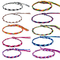 Vente en Gros de Tresses de Cheveux Hip Hop Colorées Ethniques faites à la Main en Stock à Vendre Conception Personnalisée Acceptée