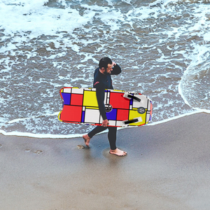 Tableros de fibra de vidrio 26 "-41" para niños y adultos Air <span class=keywords><strong>Bodyboard</strong></span> para uso en la playa - Product Image 5