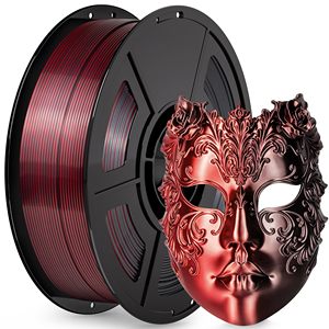 เครื่องพิมพ์ 3 มิติ เส้นพลาสติกสำหรับพิมพ์ 3 มิติ ขนาด 1.75 มม. PLA ซิลค์ สีเดียว สีคู่ สีสามสี น้ำหนัก 1 กก. 2 กก. 3 กก. พิมพ์ความเร็วสูง - Product Image 6