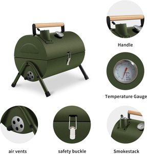 Xách tay <span class=keywords><strong>mini</strong></span> BBQ nướng có thể gập lại cắm trại nướng thịt nướng Carbon grills cho dã ngoại ngoài trời - Product Image 3