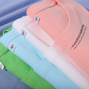 เสื้อยืดคอตตอน 100% 180 กรัม 16 สี สำหรับผู้ชาย ผู้หญิง ใส่ได้ทั้งสองเพศ ปรับแต่งได้ เสื้อยืดเปล่าลำลอง เสื้อยืดผู้ชาย เสื้อยืด Pour Hommes - Product Image 3