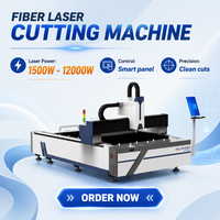 Machine de découpe laser à fibre avec compresseur d'air, alimentation automatique de tôles d'acier, CNC 3000W, haute productivité, découpe de métaux, AI Water