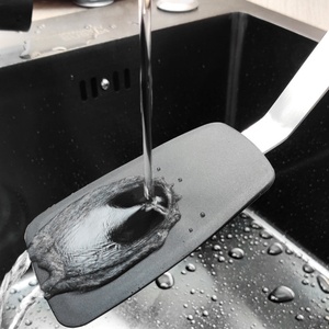 Utensilios de Cocina Resistentes al Calor, Sartenes Antiadherentes, Espátula, Pala, Juego de Utensilios de Cocina de Silicona Profesional para Uso en la Cocina - Product Image 5
