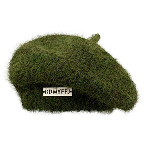 BDMYFF – béret en laine tricoté pour femme, chapeau chaud, style décontracté, automne et hiver - Product Image 5
