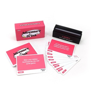 Professionele Fabrikant Bedrukt Volwassen Feest Drinken Kaartspel Met Geschenkdoos Gemaakt Van Kwaliteitspapier - Product Image 4