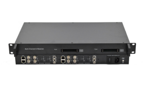 Système de tête de réseau de télévision numérique 4/8 tuners DVB-S2X avec 4 emplacements CI et décryptage BISS, récepteur de chaînes cryptées SD HD - Product Image 2