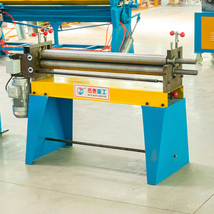 Bán Hot Điện Lập Dị Samsung Tấm Máy Uốn Của Nhãn Hiệu Điện 3 Con Lăn Thép Cho Ống Làm Hàng Đầu Kim Loại Tấm Cán - Product Image 3