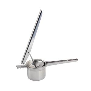Kitchen <b>Tool</b> for Mashed Potatoes, 3 Interchangeable Discs, <b>Heavy</b> <b>Duty</b> Stainless Steel Potato Ricer - Product Image 2