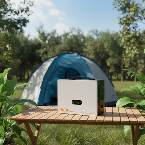 สถานีไฟฟ้าสำรองป้องกันไฟดับ 500W 1000Wh แบตเตอรี่ LiFePO4 ระบบสำรองไฟบ้าน (UPS) เครื่องกำเนิดไฟฟ้าพลังงานแสงอาทิตย์ พร้อมระบบชาร์จพลังงานแสงอาทิตย์ สำหรับแอฟริกาใต้ - Product Image 4