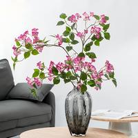 Livraison rapide d'usine, fleurs artificielles en soie de bougainvillier de 113 cm, douces, personnalisables, pour la remise des diplômes, les mariages, Noël, la maison