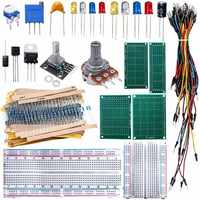 Kit de composants électroniques 2016 pièces pour R3 avec plateau d'expérimentation sans soudure - Version ultime