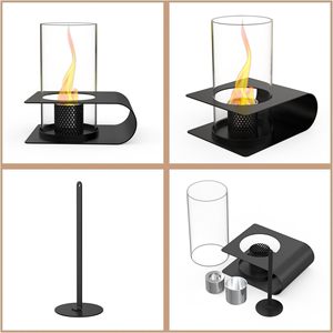 <span class=keywords><strong>Cheminée</strong></span> de table Portable Outdoor Real Fireplace Heater Lumière d'ambiance décorative moderne - Product Image 4