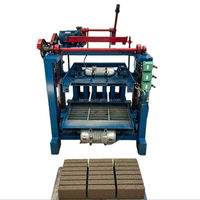 Machine à fabriquer des blocs de pavés emboîtables avec moteur, ligne de production de briques
