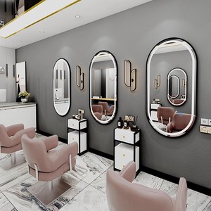 Meubles de salon LED modernes haut de gamme en gros, équipement élégant <span class=keywords><strong>pour</strong></span> la beauté et les salons de coiffure - Product Image 2