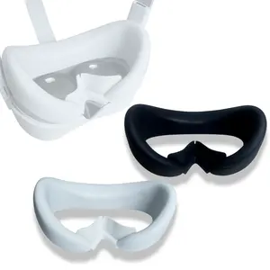 New Custom Silicone Face Cover For PICO 4 Vr Glasses Vr Helmet VR Accessories Can Be Washed And Reused