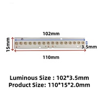 Imprimante à plat UV 48W pour PCB, pour carte LED UVA de haute qualité, module LED UV 395nm