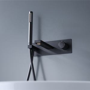 Design <span class=keywords><strong>de</strong></span> style populaire dans l'ensemble <span class=keywords><strong>de</strong></span> douche <span class=keywords><strong>mural</strong></span> poignée en laiton dissimulée robinet <span class=keywords><strong>de</strong></span> baignoire <span class=keywords><strong>mural</strong></span> noir mat - Product Image 3