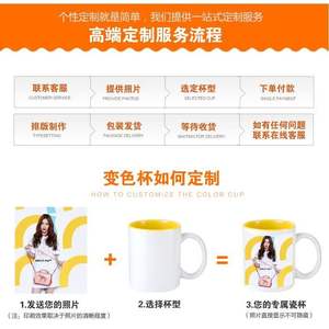 แก้วเซรามิคทรงหัวใจสีขาวส้ม สำหรับชา กาแฟ ของขวัญ ผลิตที่เจ้อเจียง - Product Image 4